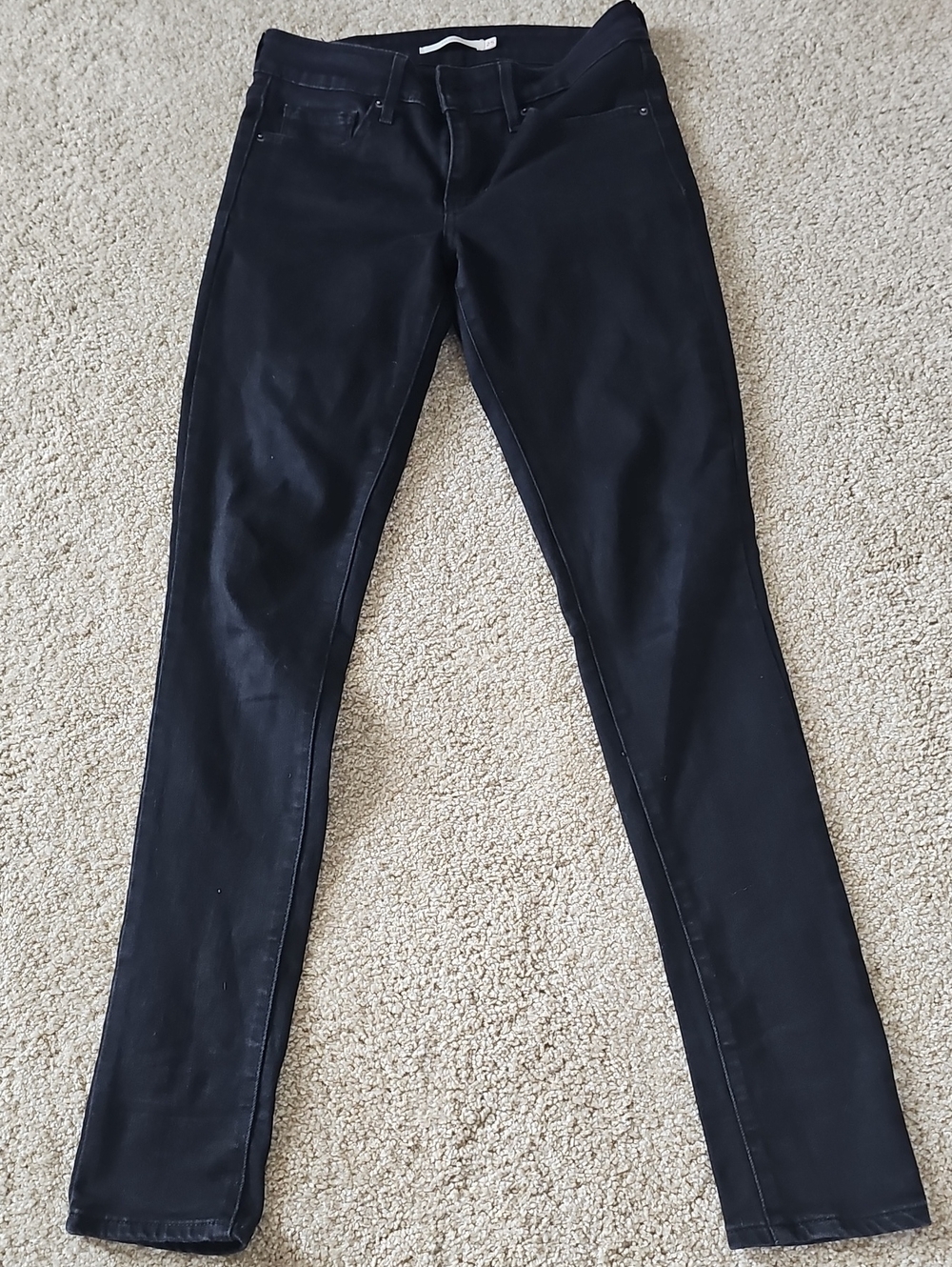 Levis Skinny Women’s Slim Black Stretch Jeans